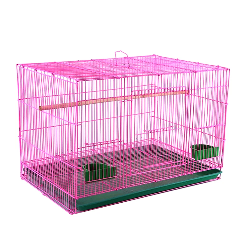 Хорошее качество и цена на домашний попугай китайская металлическая клетка для птиц