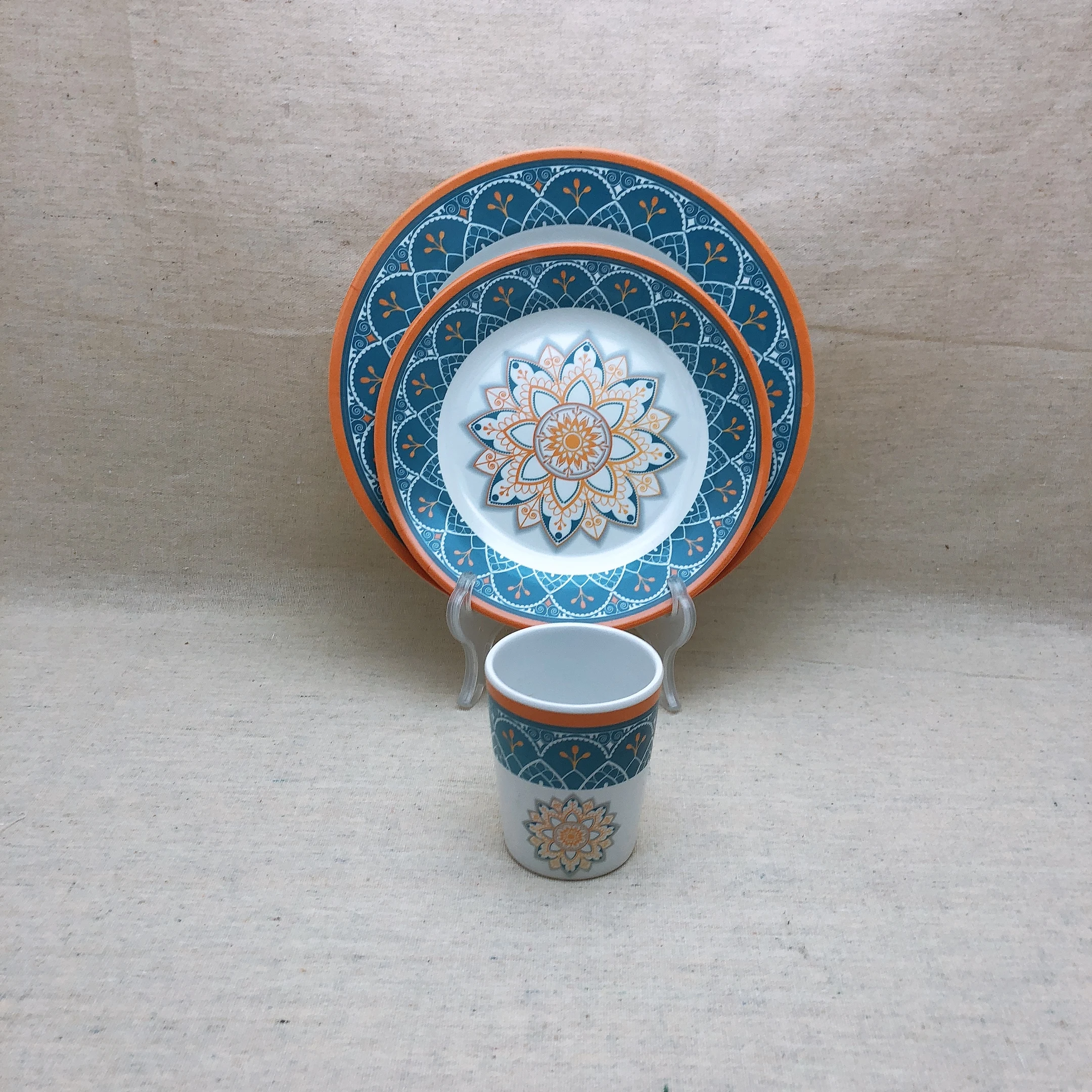 
melamine divided compartment snack serving plate melamine round dinner plates 