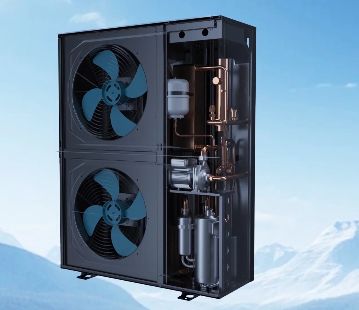 JIADELE Erp A +++ DC инвертор Тепловая помпа pompa de caldura monoblok r290 система водонагревателей с тепловым насосом в качестве нагревательного охлаждения DHW