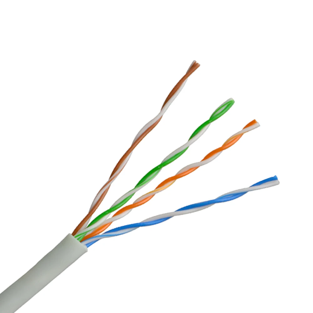 
SIPU Wholesale Price 1000ft 305m Pull Box 4pr 24AWG Cat5e Categories Utp Lan Network Ethernet Cable 