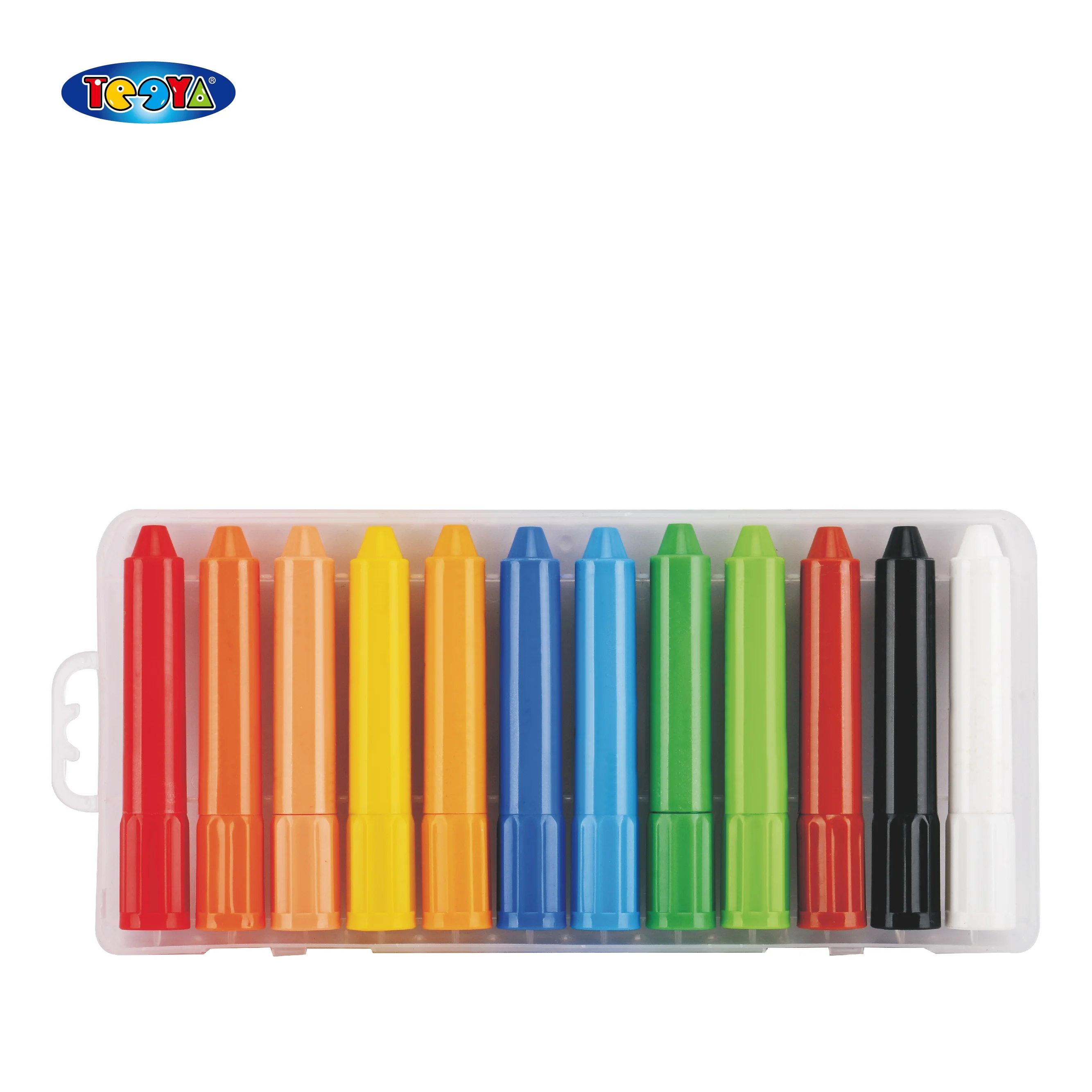 6 цветов 3 в 1 Набор шелковистой масляной пасты в полипропиленовой коробке