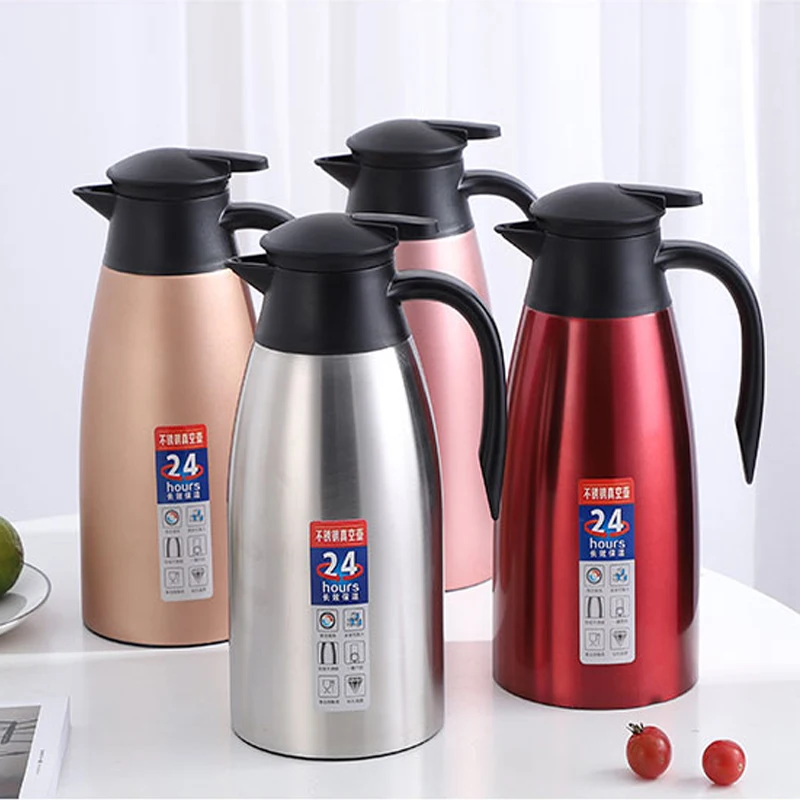 Customized Stainless Steel Coffee Kettle  36 Hours Keep Warm Kettle Tea Water Vacuum Insulated Kettle