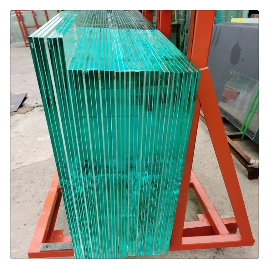 40mm Thick Tempered Shatterproof Laminated Glass Price For Stairs