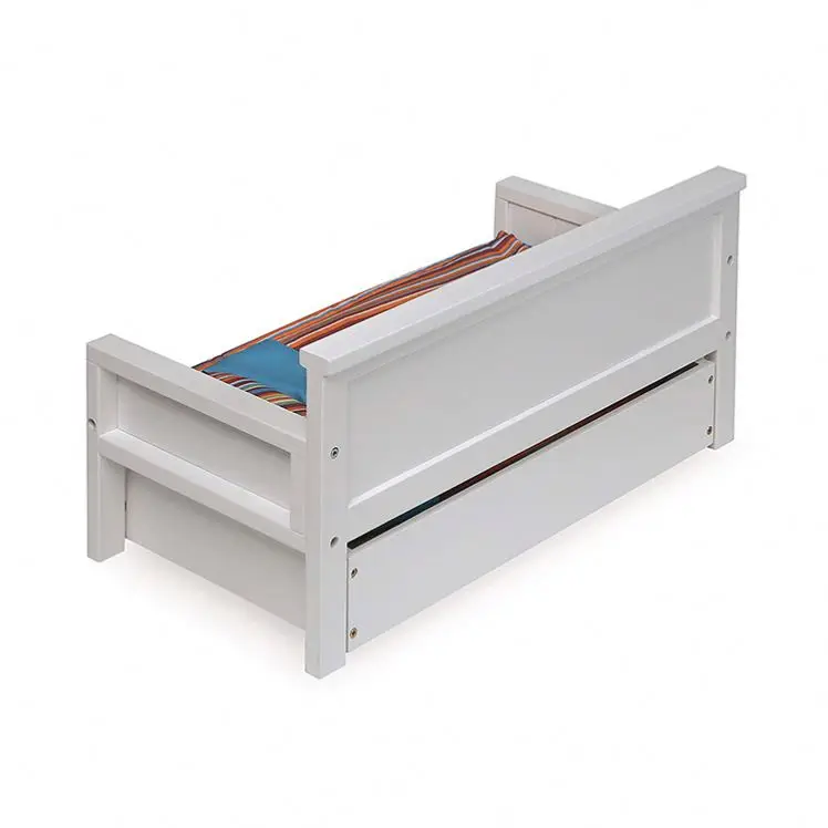 Счастливая Семья Кукольный дом ручной работы кукольная мебель деревянная Штабелируемая кукольная кровать