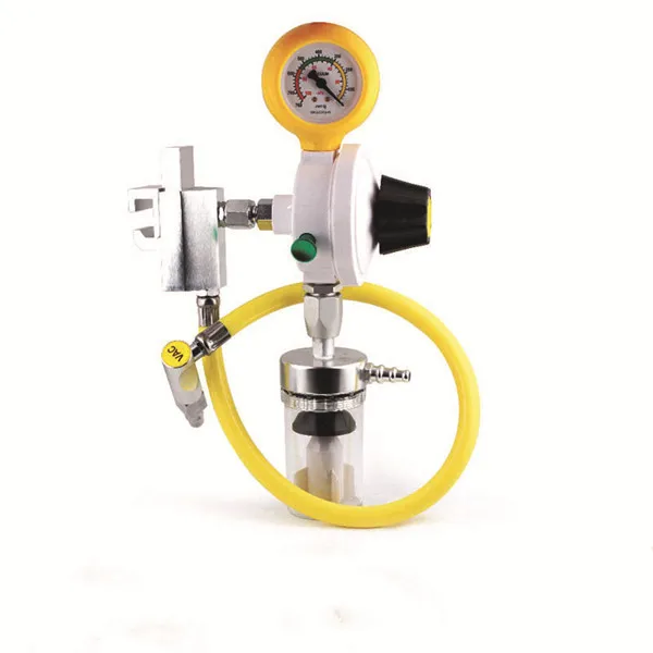 GOGO Manufacture Pressure Medical Oxygen Regulator, Gas Meter  Regulator Flowmeter, Oxygen  Cylinder Valve