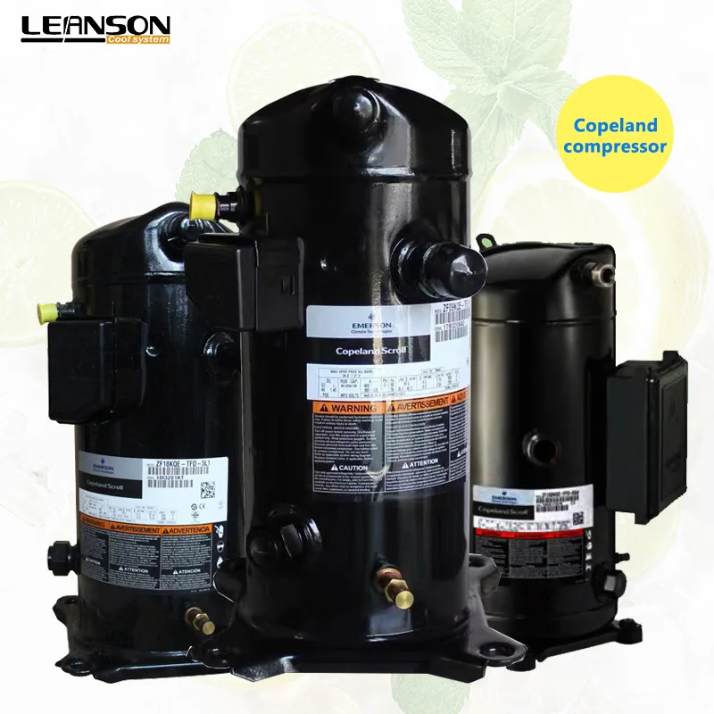 ZF34KQE COPE-LAND refrigerated 10HP low temperature scroll compressor for cold storage
