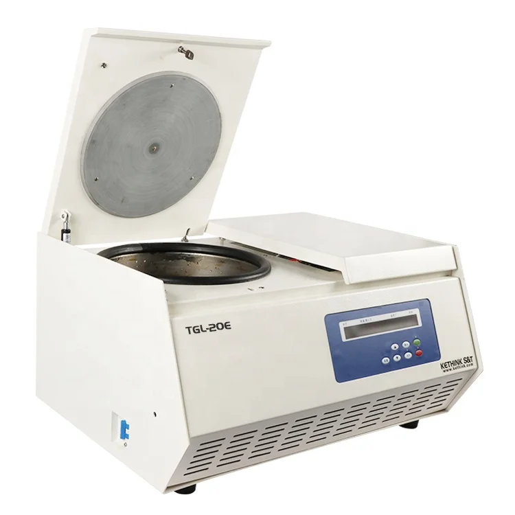 TGL20E prf tube ultracentrifuge, tabletop high speed refrigerated centrifuge