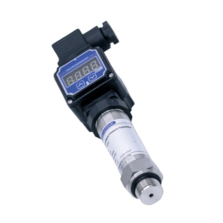 Microsensor Pressure Sensor Transmitter Pressure Industrial OEM ODM Transducer MPM489 with Display Piezoresistive Analog 4-20mA