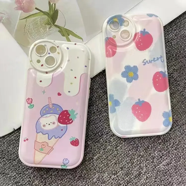 2022 New Arrival Cute Cartoon Phone Case For Iphone/Huawei/Xiaomi
