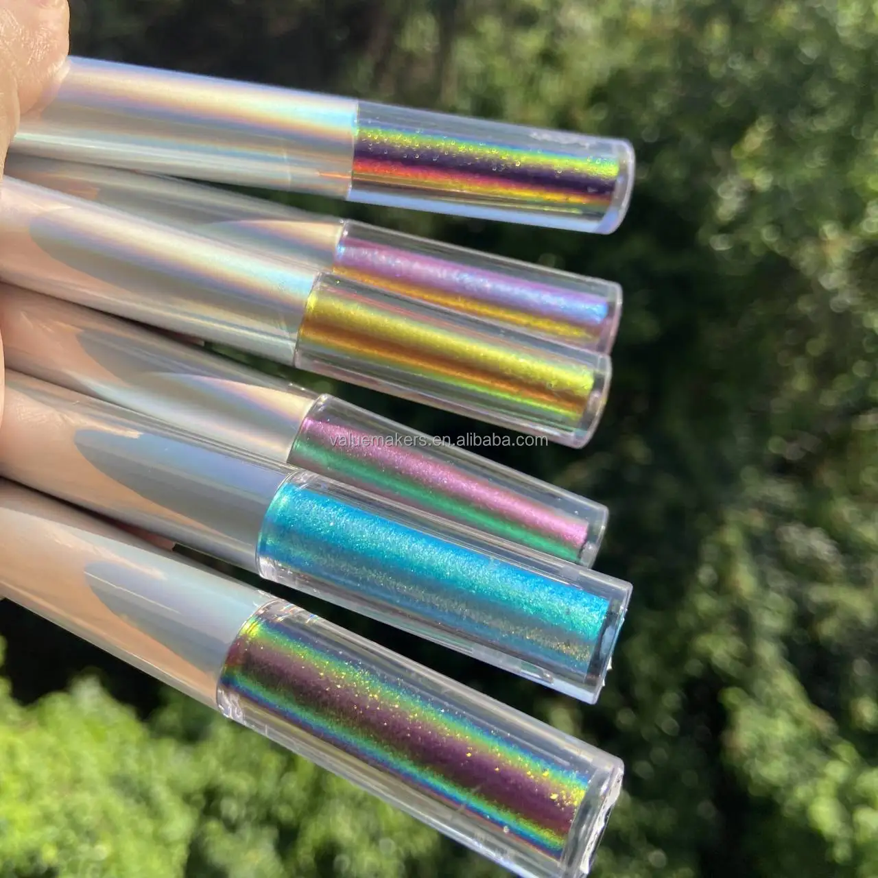Multichrome Eyeliner Liquid Liner Metallic Color Shifting Colorful Eyeliner Long Lasting Chameleon Eyeliner