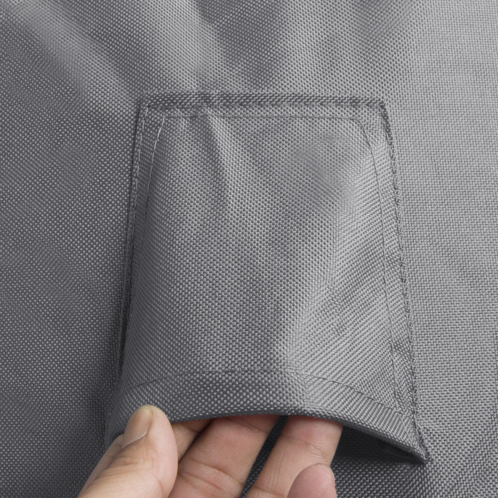 100% polyester waterproof heavy duty material pario garden furniture stacking chair covers