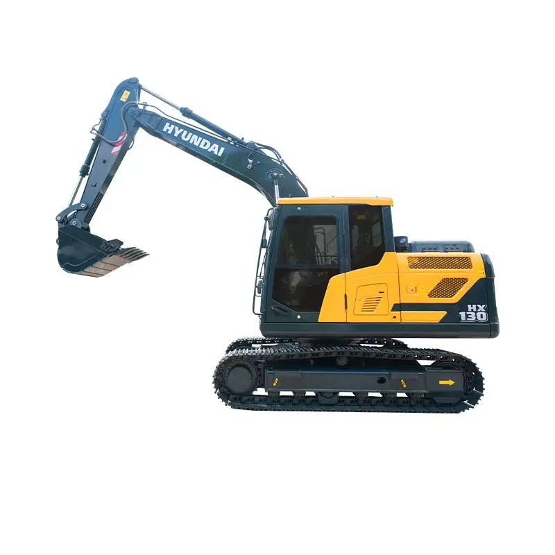 Hot Selling Spot Hyundai Hx130 Excavator For Sale Multifunctional And Cost-effective 13 Ton Tracked Hyundai Excavator