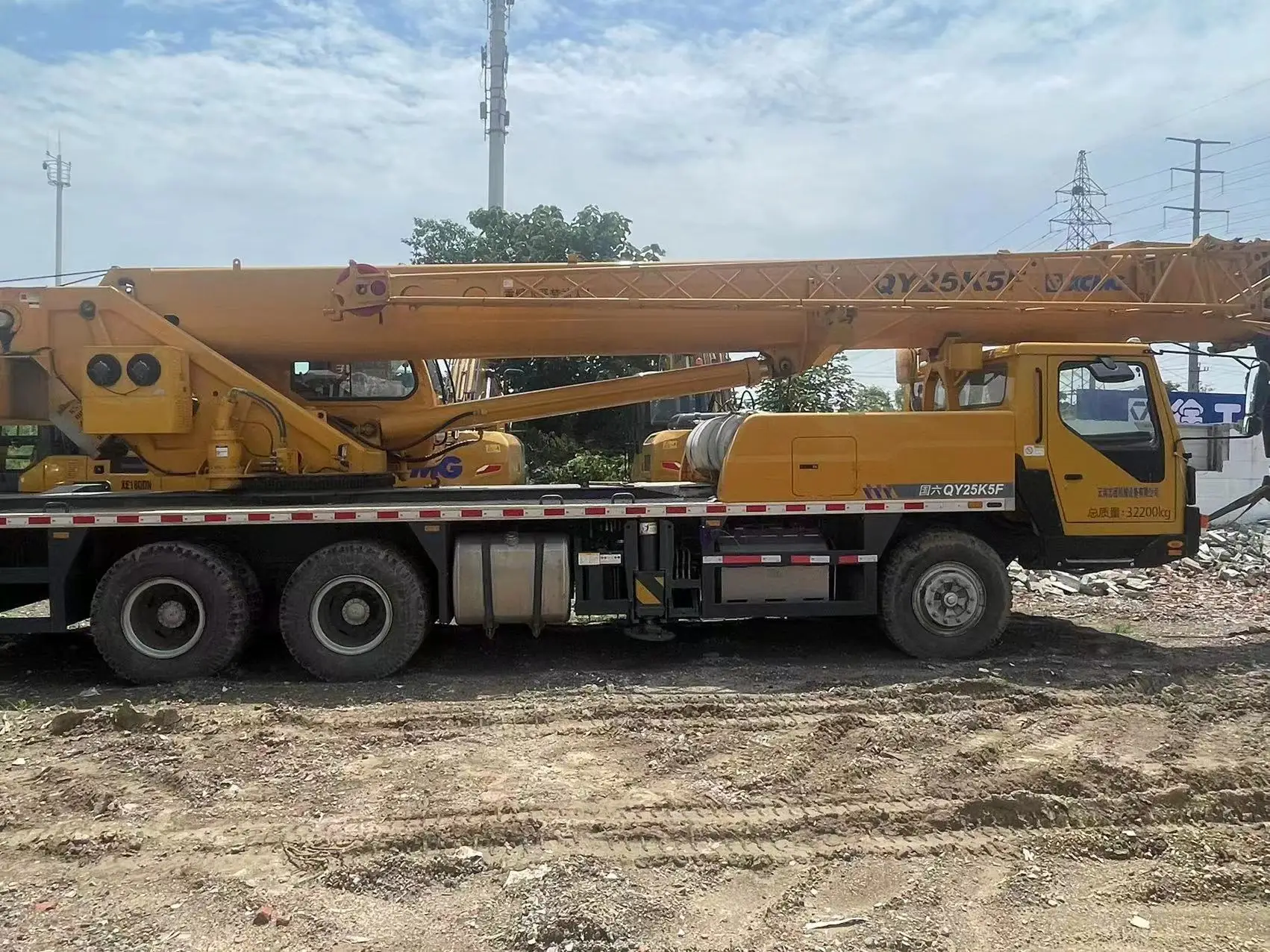 XCMG Official QY25K5F 25 Ton Mobile Crane Used Truck Crane for Sale