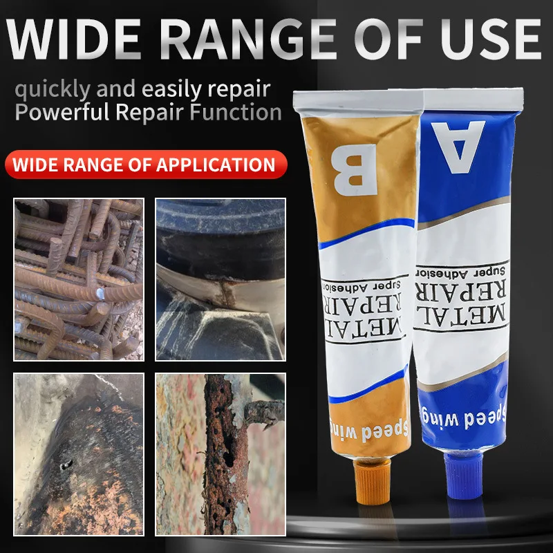 Hot Sale Quickly Dry High And Low Temperature Resistant Metal Welding Adhesive AB Glue Multi-Purpose Glue