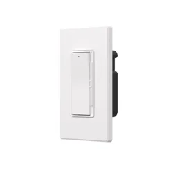 120V 60Hz Single Pole/3-Way In-wall slide ac dimmer controller digital dimmer switch with wall plate for LED CFL Bulbs