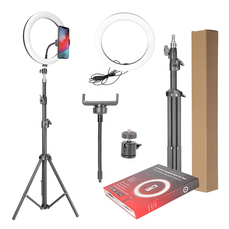 LED Ring Light Kit 10 18 Inch Ring Lamp Photo Light Ring for YouTube Makeup Studio Photography Ringlight with Light Stand