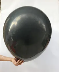 36 Inch Giant Black Gender Reveal Balloon He Or She With Pink Blue Confetti Latex Balloon For Wedding Birthday Party Decorations