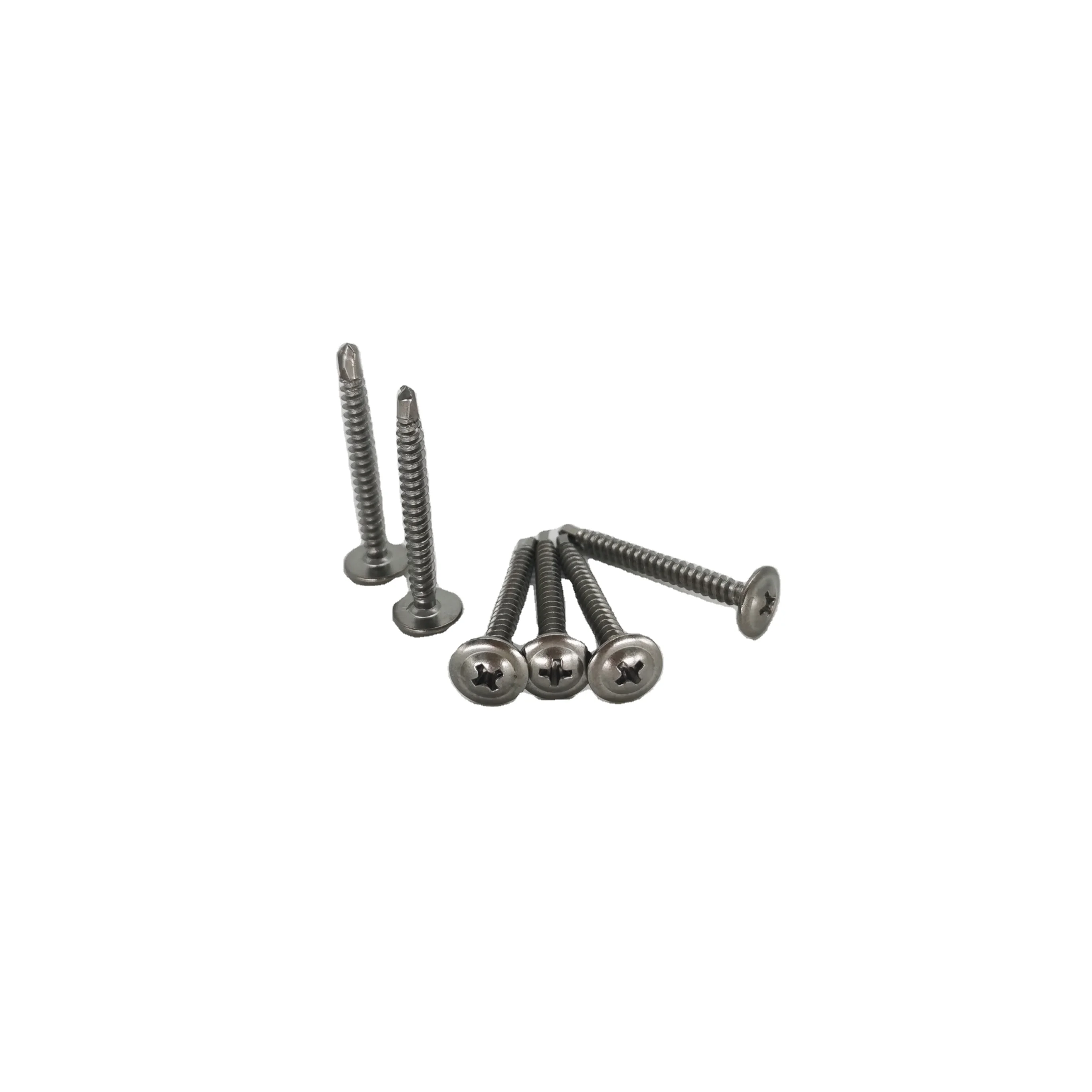 Professional Long Stainless Steel Round Head Torx Self Drilling Screws
