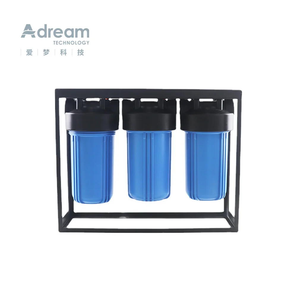 Big Blue filter housing bipolar three-stage bracket