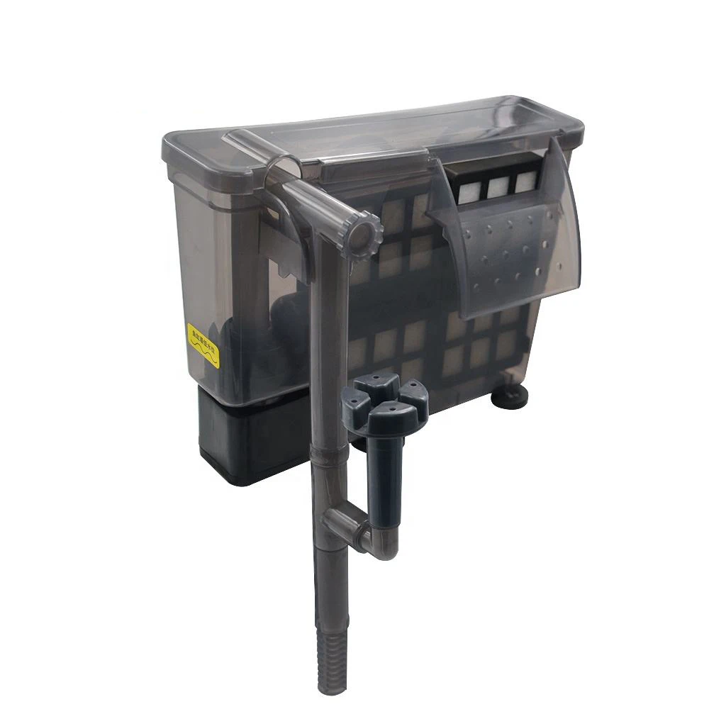 Sustainable silent operation plastic aquarium purification sump mini desktop fish tank filter aquarium