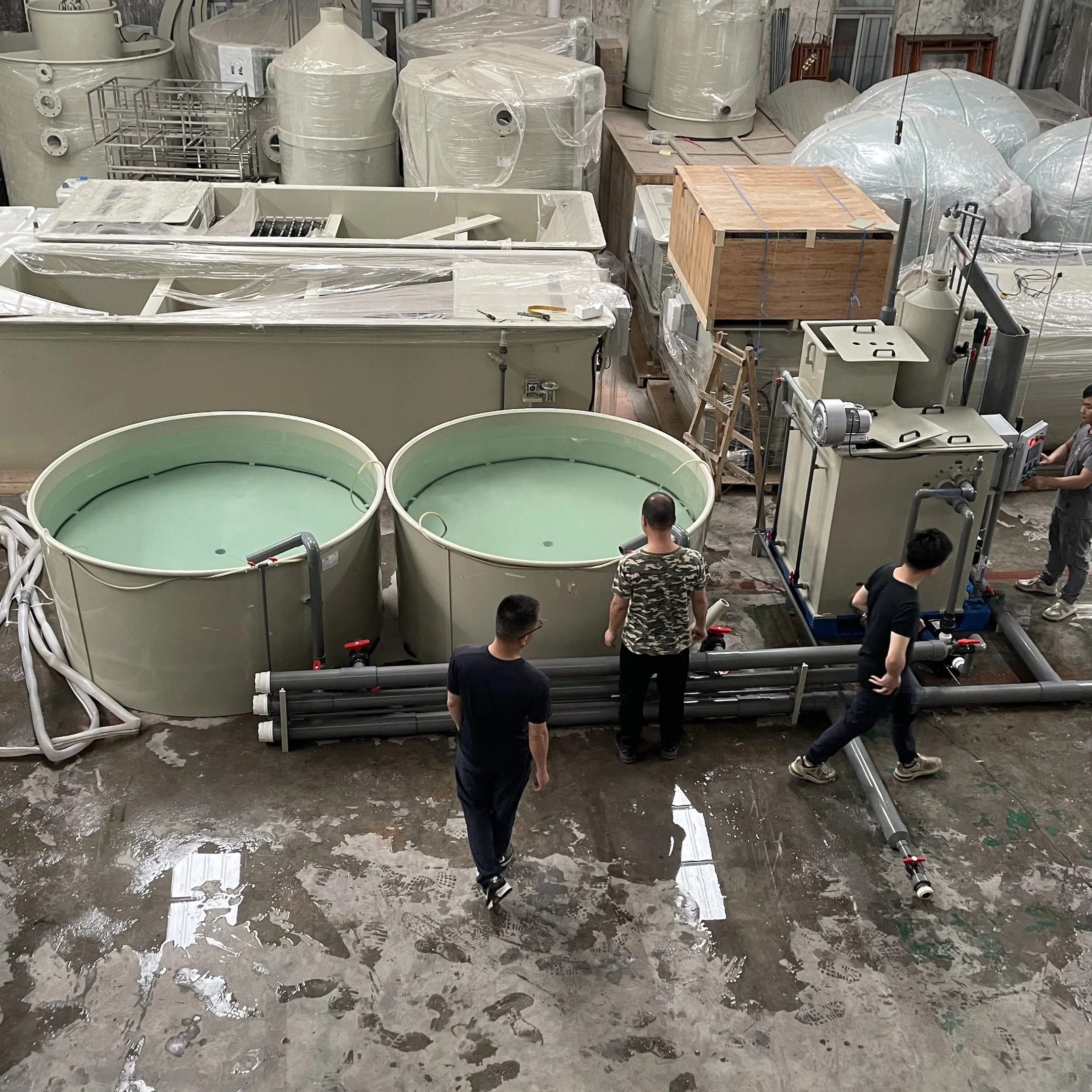 Популярная прямая профессиональная система рециркуляции рыбы сома на заказ