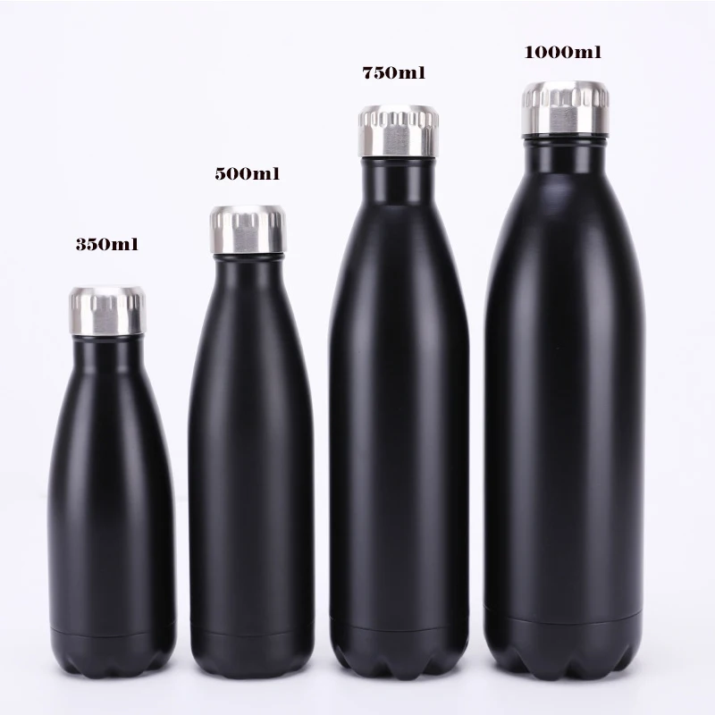 TY bottle 350ml/500ml vacuum flask double wall stainless steel thermo vacuum flask 17oz sports water bottle vaccum cup