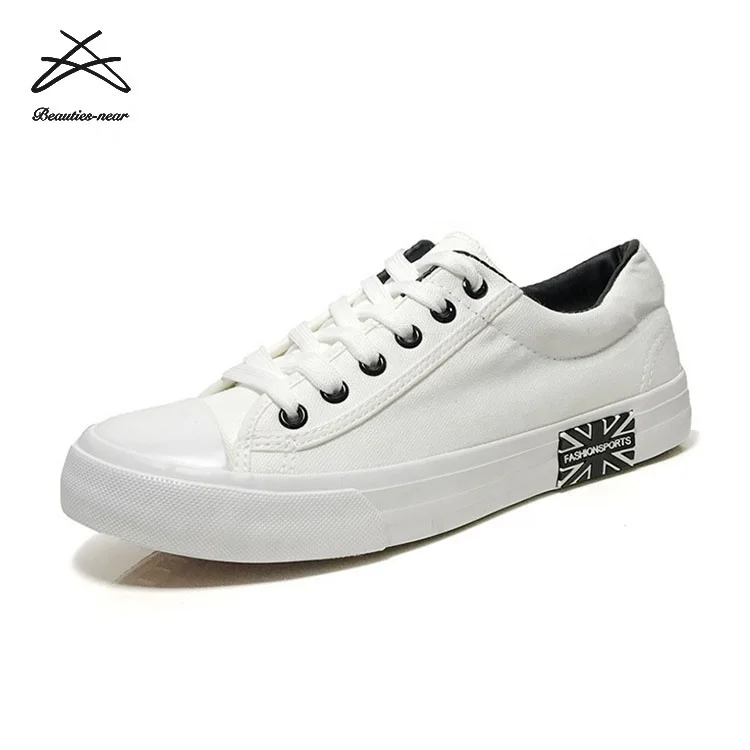 Hot Sale Casual Men Shoes and Sneakers Lace Up Canvas Shoes Men