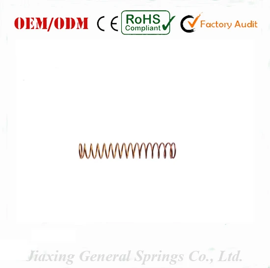 Copper Wire Thin Long Coil Compression Spring