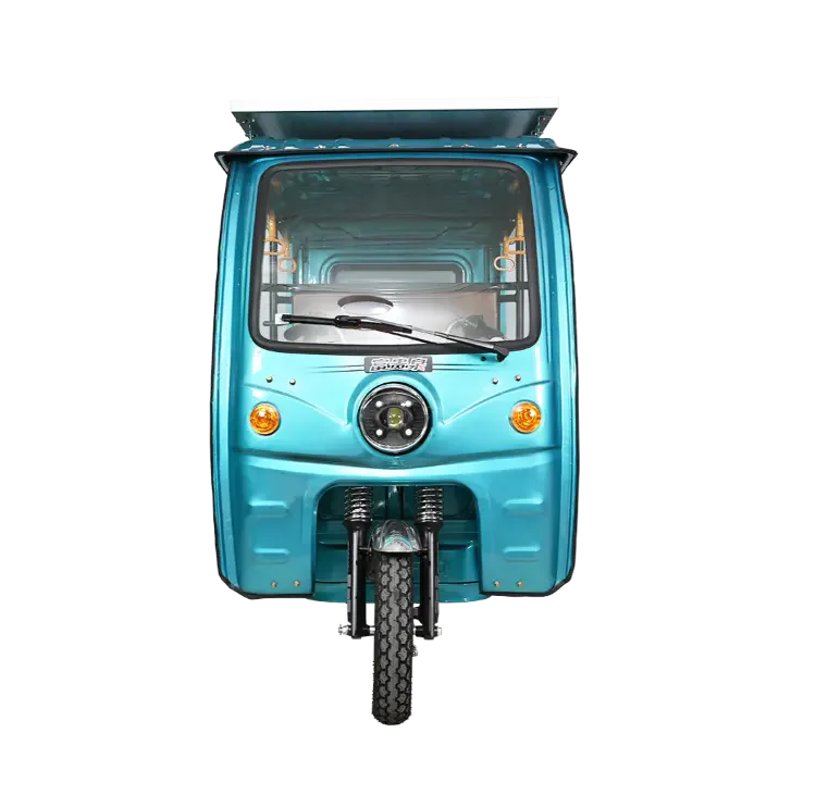 CHENLU New design High Quality 60V Three-Seater Closed Body Tuk Tuk Electric Tricycles for Passenger Taxi Service With Eec