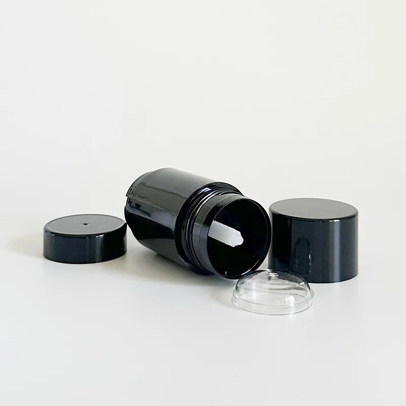 solid perfume deodorant stick men black gel cream deodorant empty bottle packaging