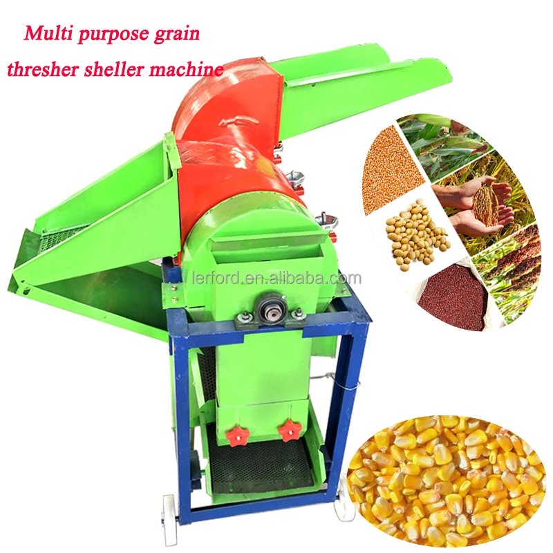 Multifunctional Rice Sorghum Thresher, Wheat And Corn Thresher