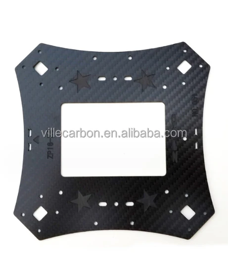 0.5mm 1mm 1.5mm 2.5mm 3mm 3.5mm 4mm 5mm 6mm 3K 100% Woven Pure Carbon Fiber Sheet 2mm CNC Price