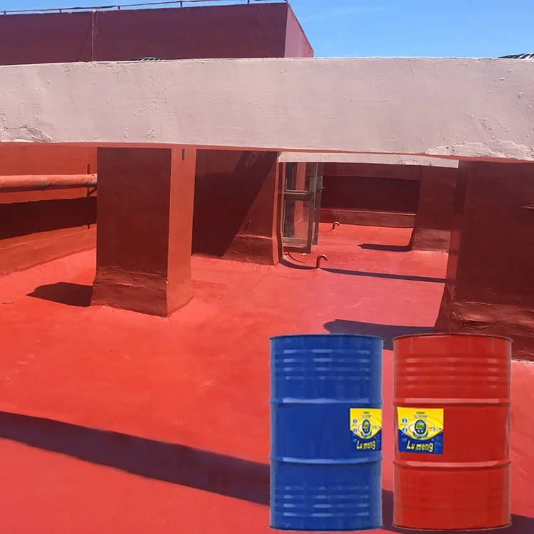 Spray Polyurea Elastic Liquid Waterproofing Coating Paint for Roofing Building Hotel for Repair Use