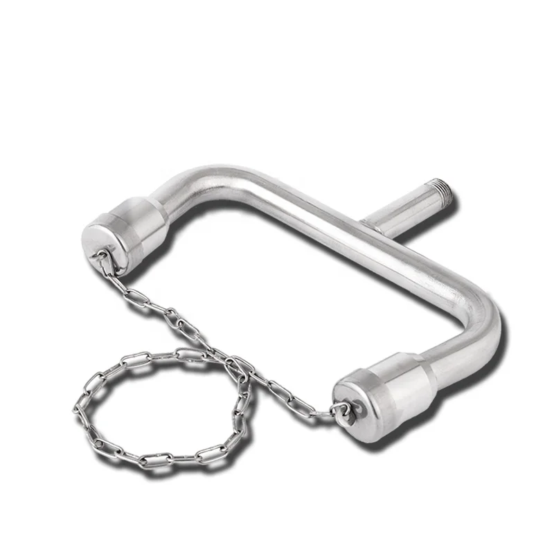 
double nozzle emergency safety shower and eye washer 