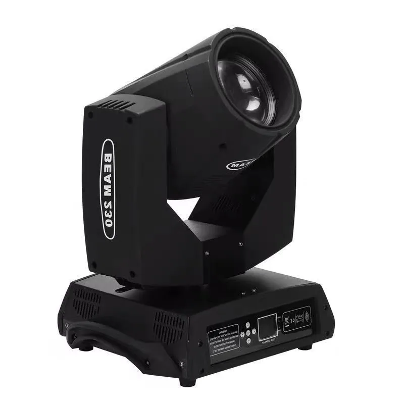 Professional High Quality 230W RGBW 7R LED Moving Beam Stage Light for DJs with White RGBE Emission IP20 Aluminum Body Red Green