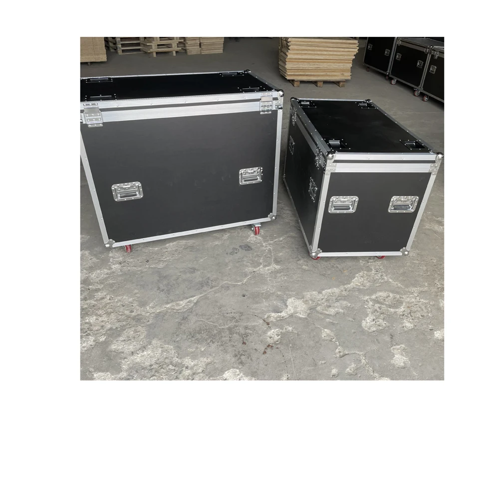 Professional Heavy Duty Storage Box Aluminum Flight Hardware Cable Boxes Road Case