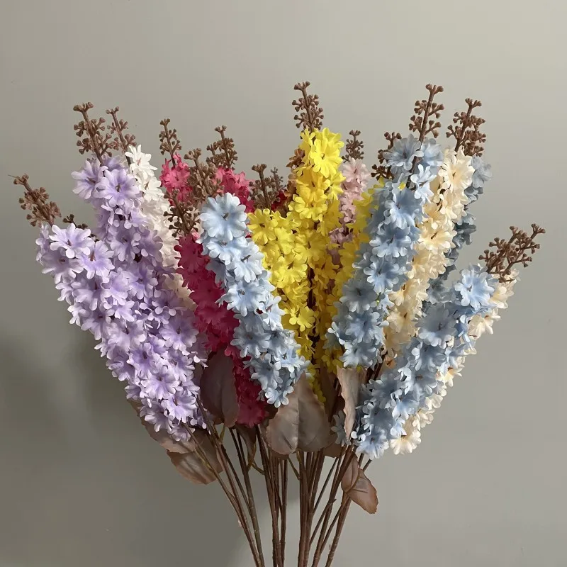 Оптовая продажа свадебные украшения искусственные цветы настоящий сенсорный домашний декор ваза орхидеи аранжировки