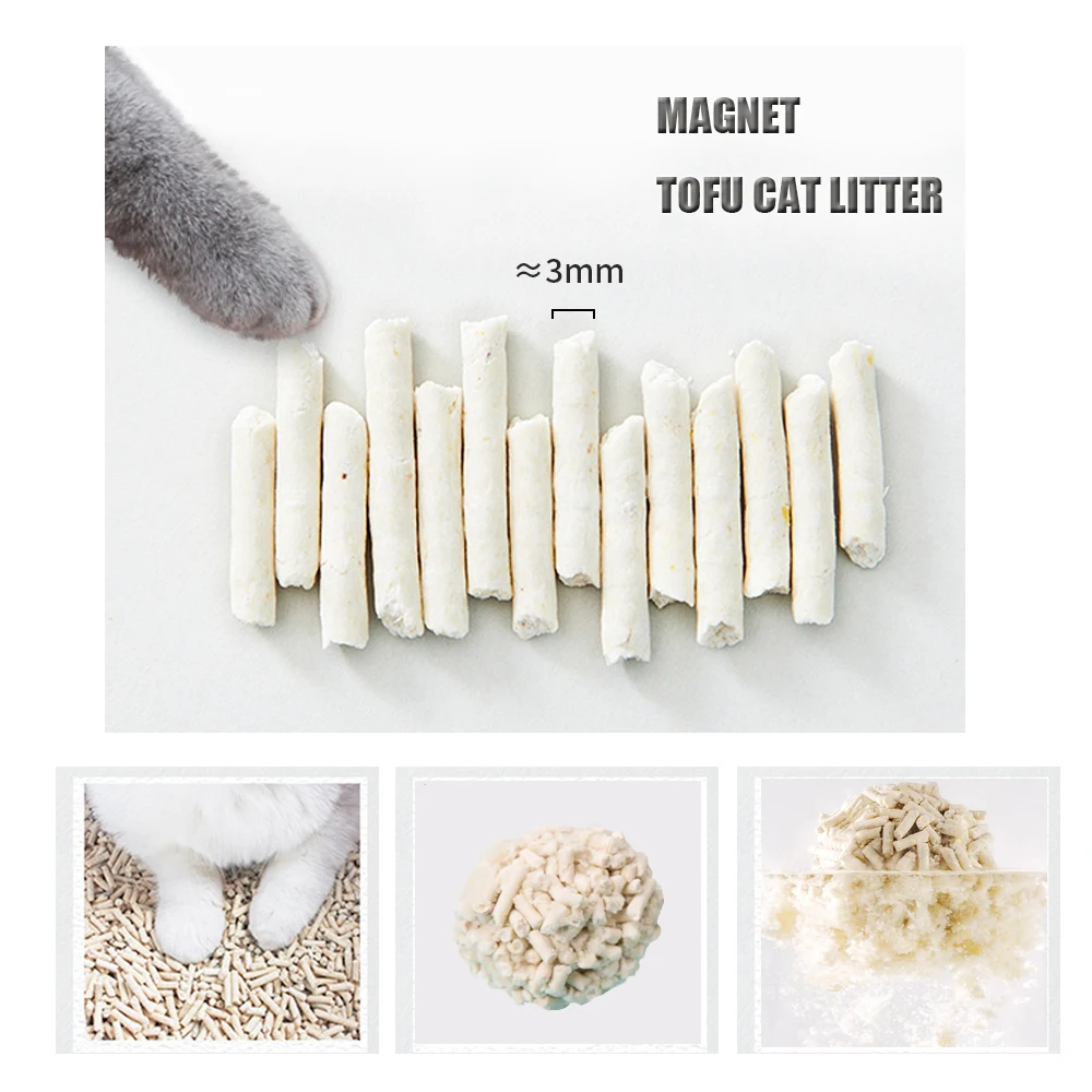 Professional tofu cat litter supplier cat litter sand