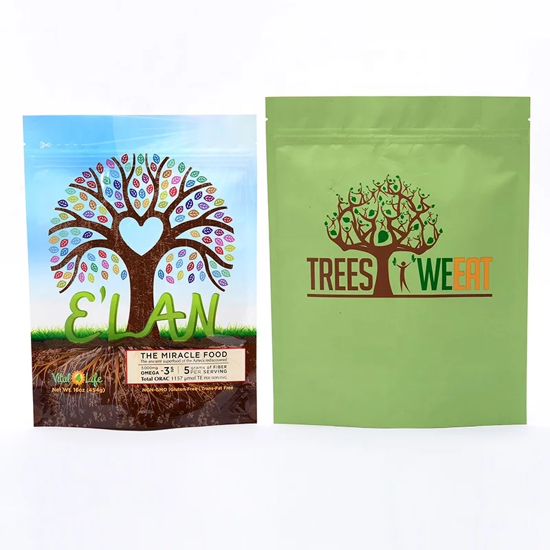 Freeze Mango Slices Fruit No Sugar Added Kiwi Dried Fruit Packaging Stand up Bags Package Biodegradable Snack Heat Seal Mixed