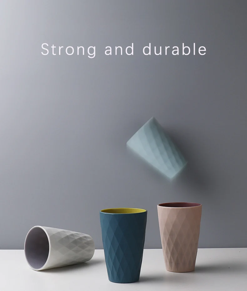 Многофункциональные пластиковые чашки для чистки зубов в ванной комнате