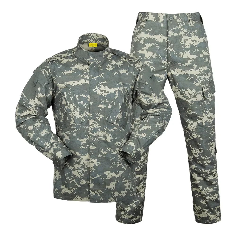 Tactical Clothing ACU Uniform Suit Custom Made Camouflage Battle Dress Uniforme Tactico Clothes Suit Security Combat BDU Uniform