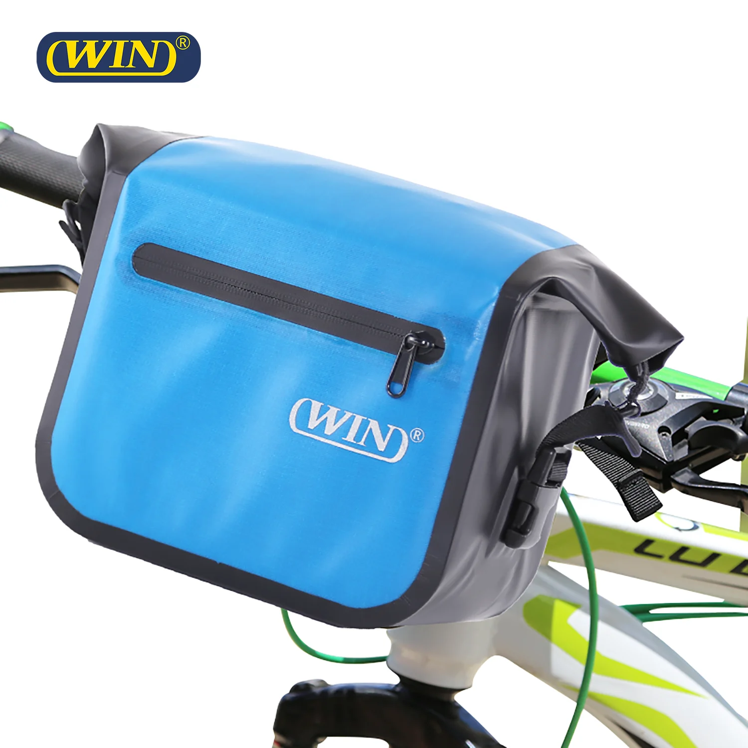 600D High Density Fabric Durable Waterproof Bike Handlebar Bag