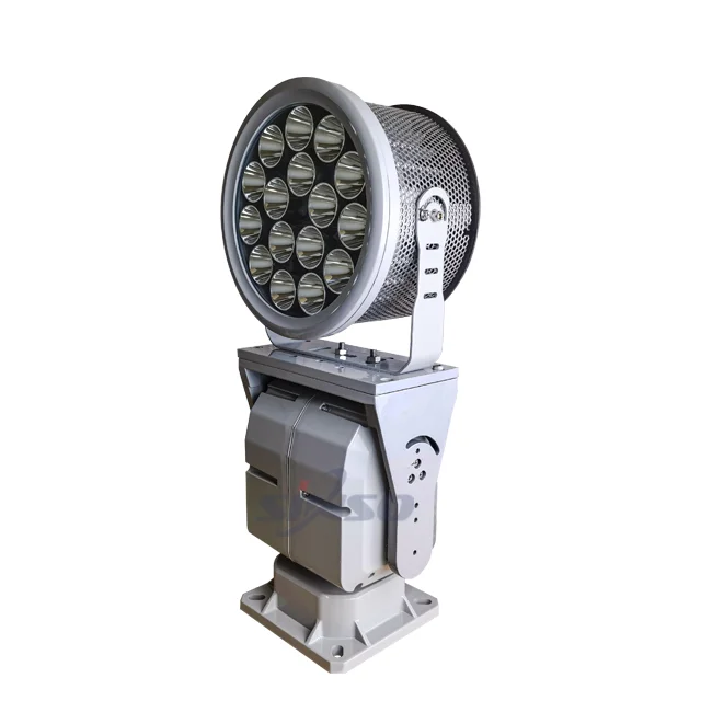 Sinso New Design Brightness Led Marine Boat Yacht Remote Control Searchligh Aluminum Alloy  Led Fishing Light 100