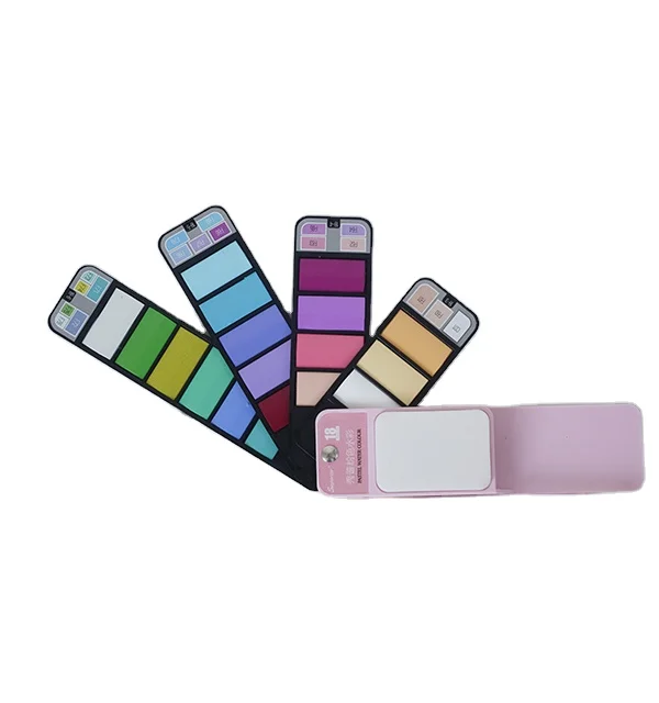 Superior Pastel 18P/B Pocket Water Color Set