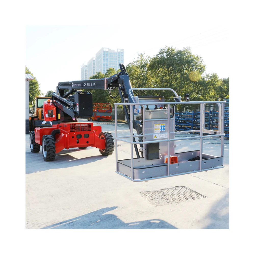 24M Customized Aerial Platform Towable Articulated Boom Lift