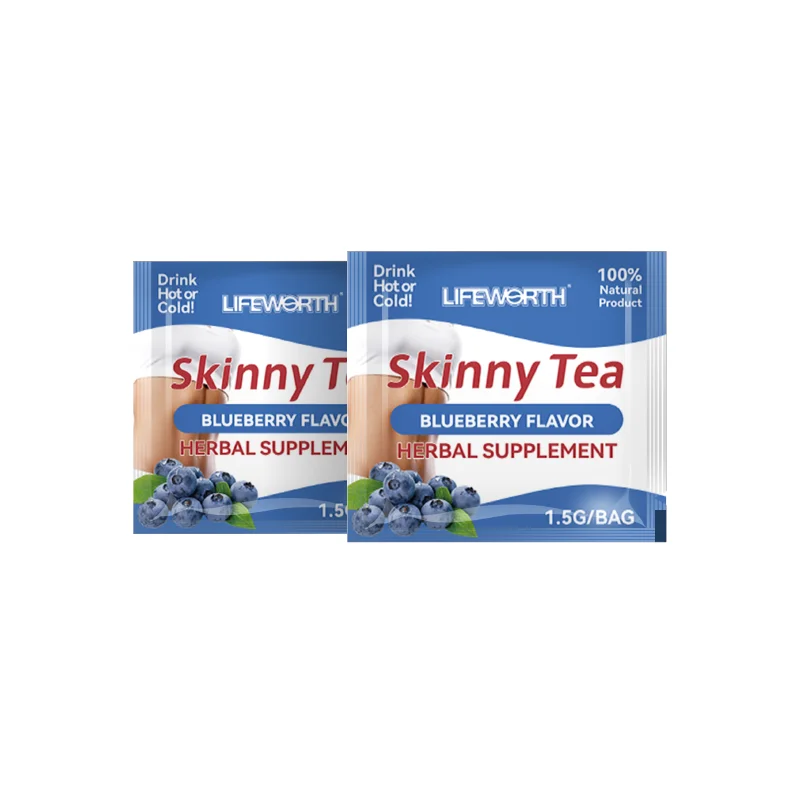 Lifeworth Private label Slim tea bag 28 day flat tummy Herbal Detox slimming weight loss tea