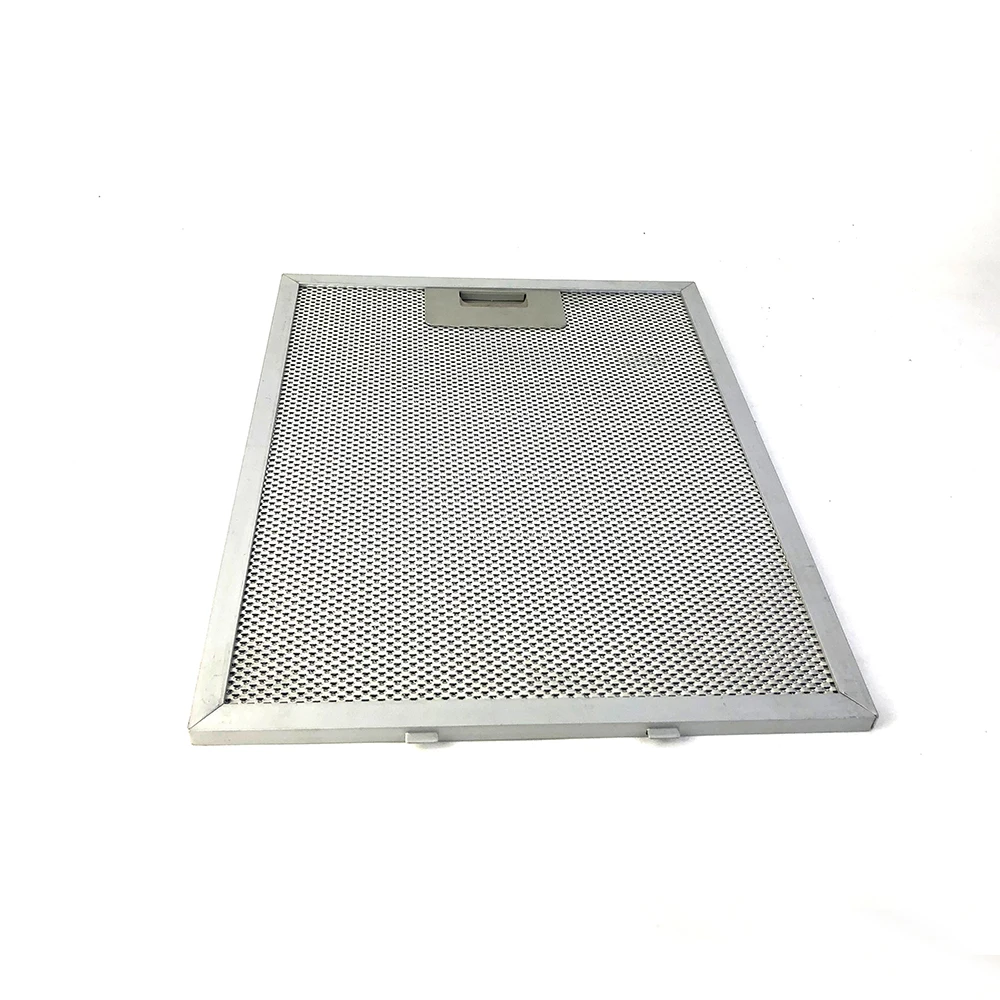 Высококачественная алюминиевая металлическая сетка в европейском стиле смазочный фильтр для вытяжной вытяжки кухонного дымохода запасные