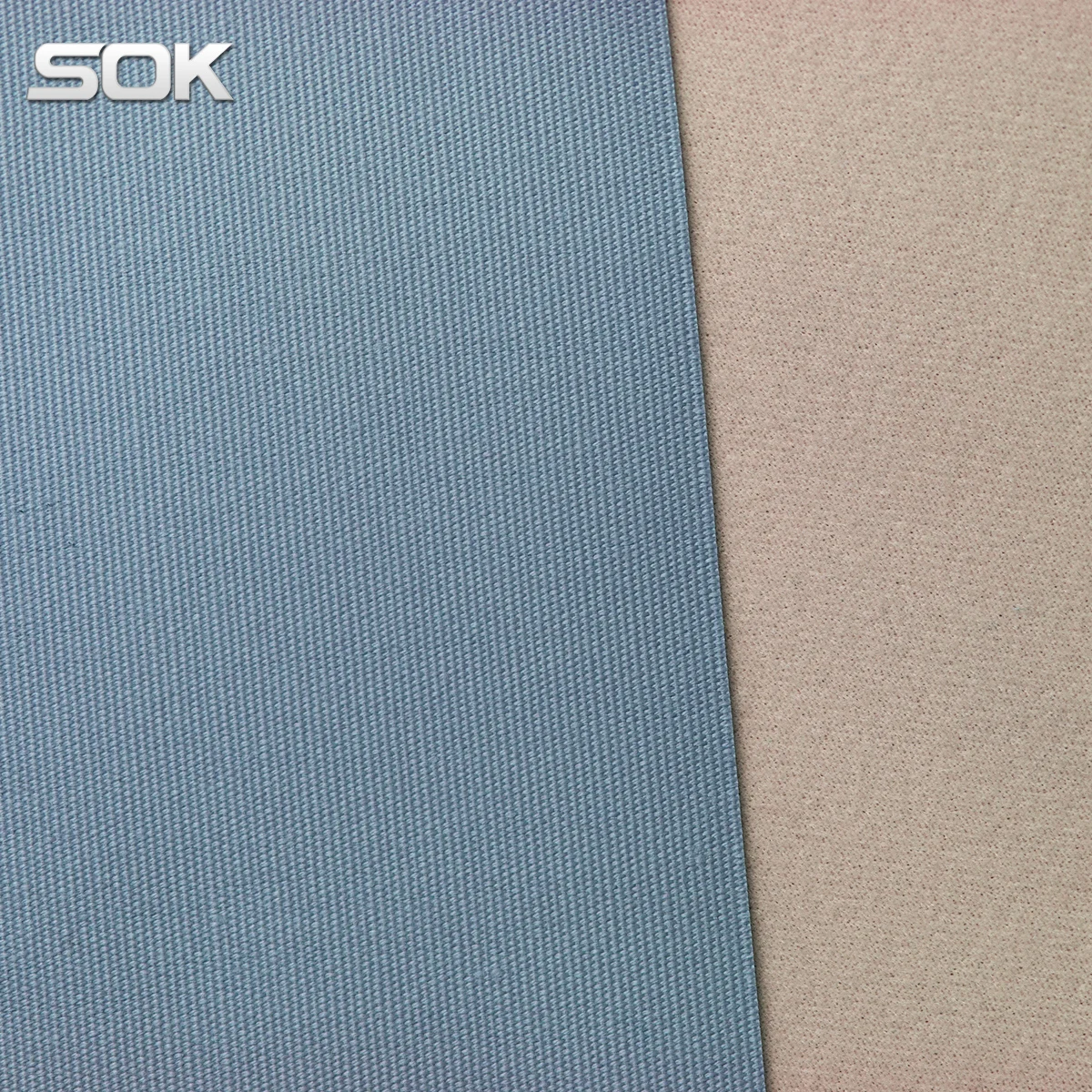 China weaving Solution dyed Polyester staple fabric for marine Canopy Awning BLUE GRAY