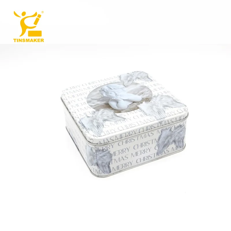 Factory Custom Tinplate Tea Canister Storage Luxury Tea Tin Can noble rectangular tea tin