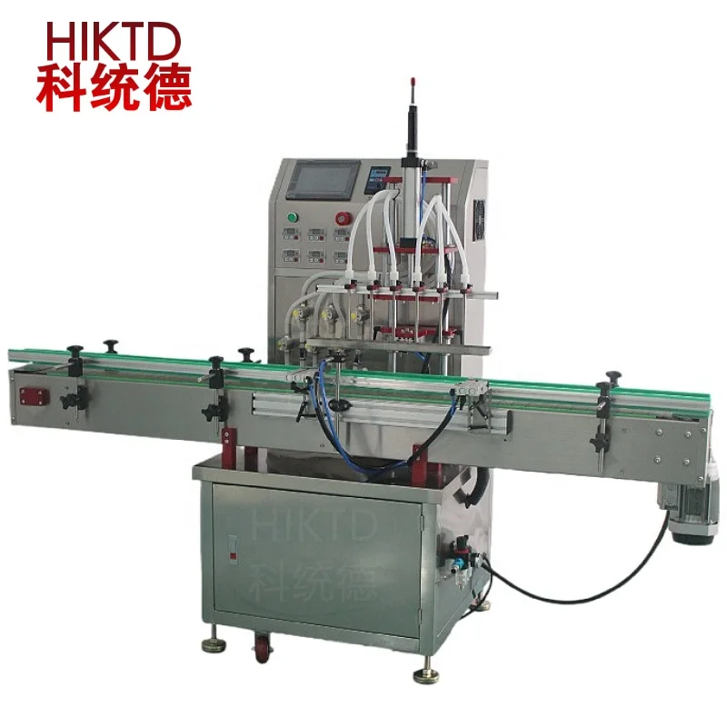 Guangzhou Spot Six Mouth Automatic Liquid Filling Machine Factory Price Red Wine Filling Equipment